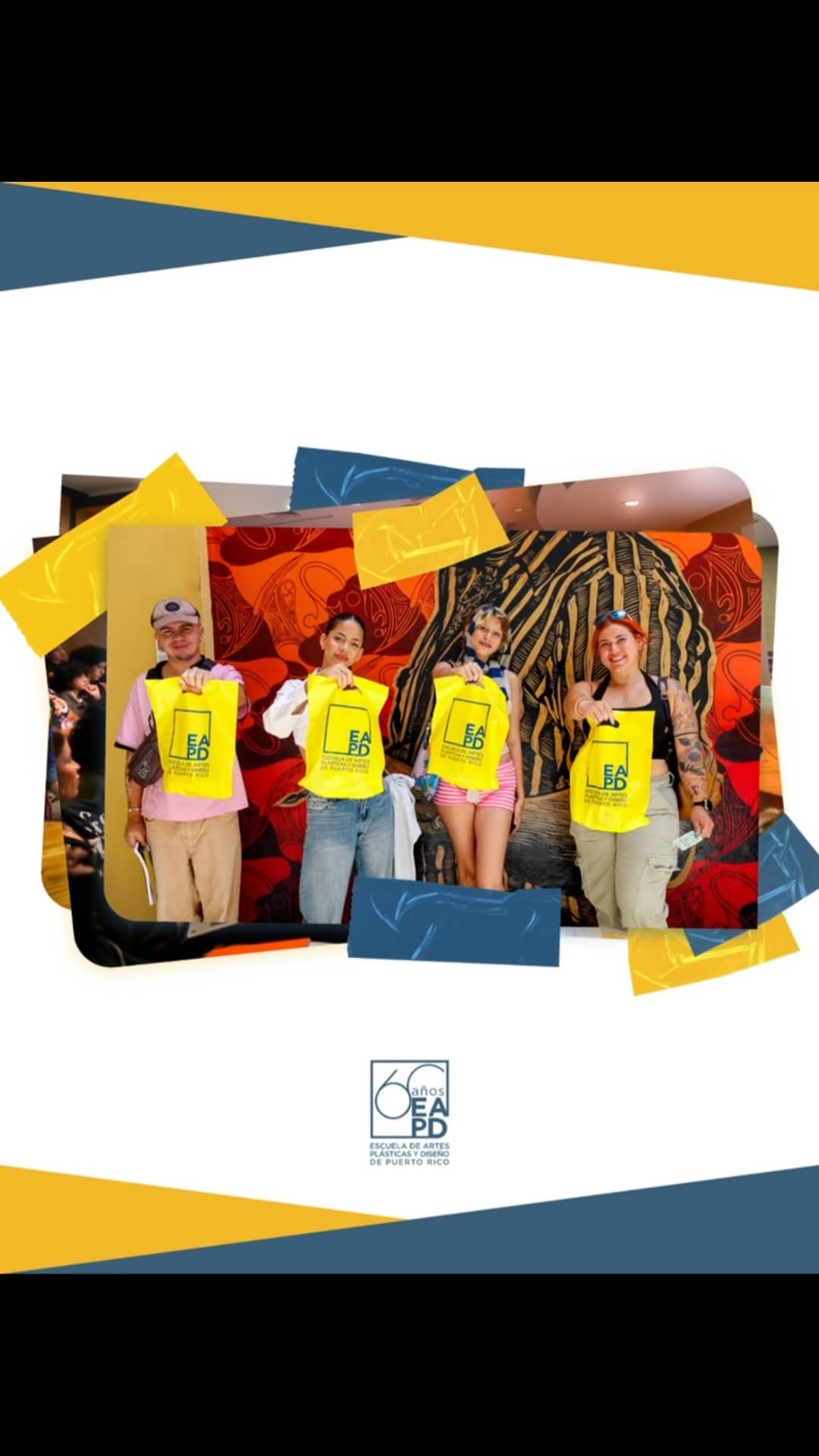 💛💙 &iexcl;Bienvenidos a la EAPD! 🎉  Felicitamos y damos la bienvenida a nuestros estudiantes de nuevo ingreso. Nos alegra recibirles y tenerles como parte de nuestra comunidad EAPD.  Nuevas ideas, nuevas experiencias y muchas cosas por crear les esperan. 🎨✨  &iexcl;Nos vemos este mi&eacute;rcoles, 19 de agosto!
Bienvenidos a su nueva casa creativa. 💙💛  #EAPD #NuevoIngreso #BienvenidosEAPD #Agosto2026 #RetaTuCreatividad